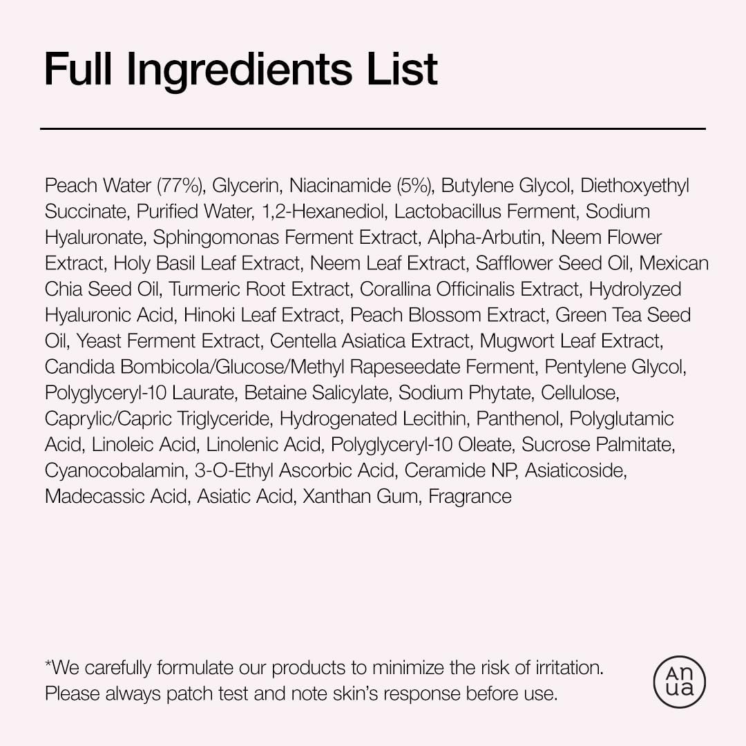 Anua Peach 70+ Niacinamide Serum