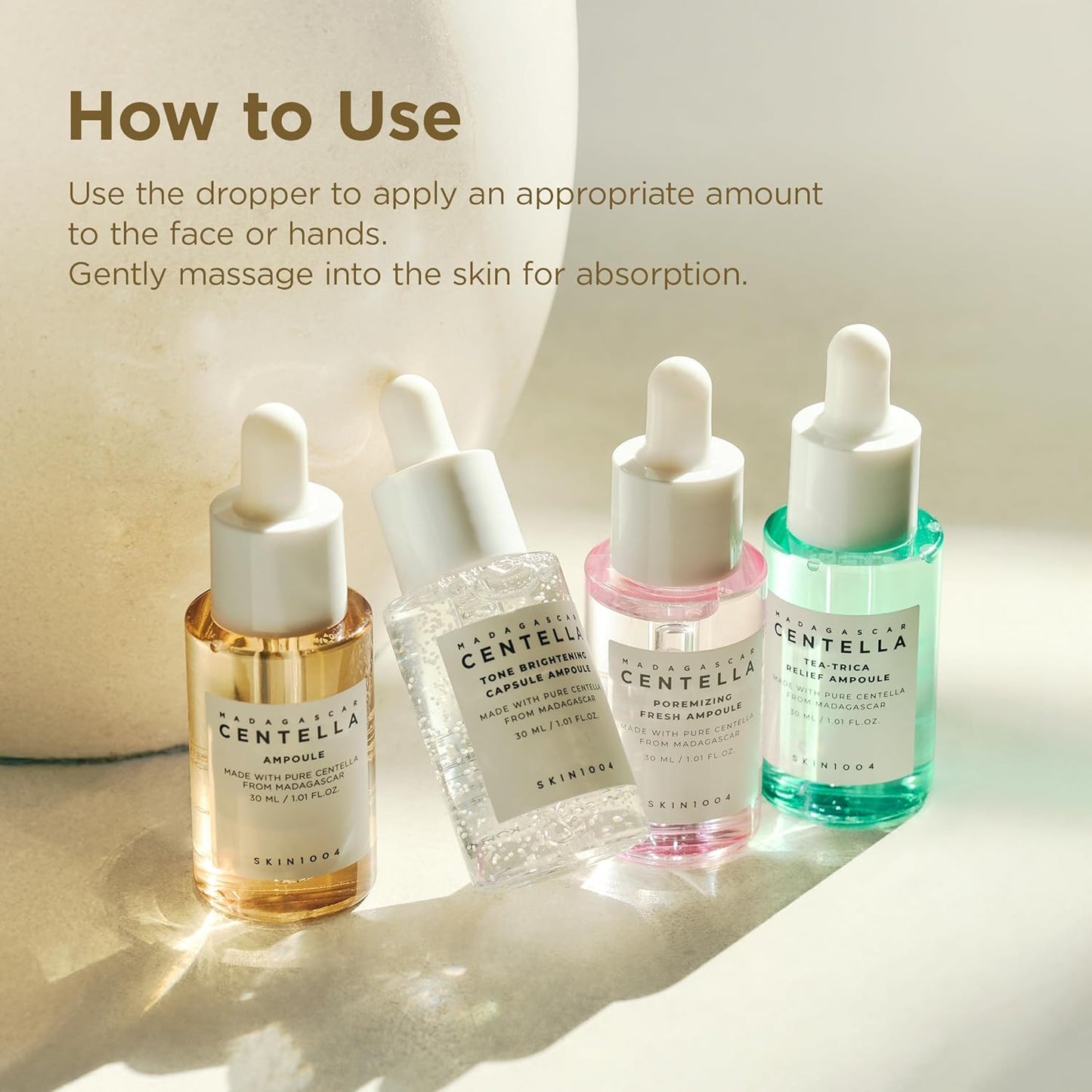 SKIN1004 Madagascar Centella Ampoule Kit (4 Ampoules Set)
