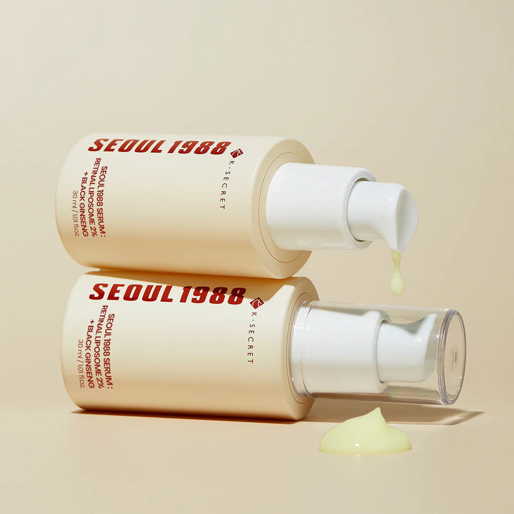 KSECRET - SEOUL 1988 Serum : Retinal Liposome 2% + Black Ginseng (30ml)
