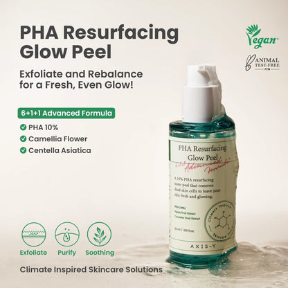 AXIS-Y PHA Resurfacing Glow Peel (50ml)