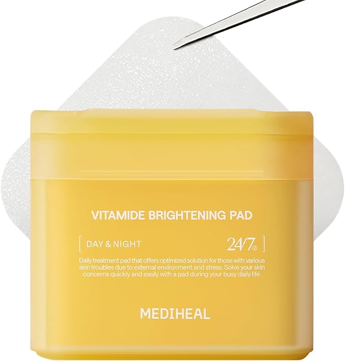 MEDIHEAL Vitamide Brightening Toner Pads (100 Pads)