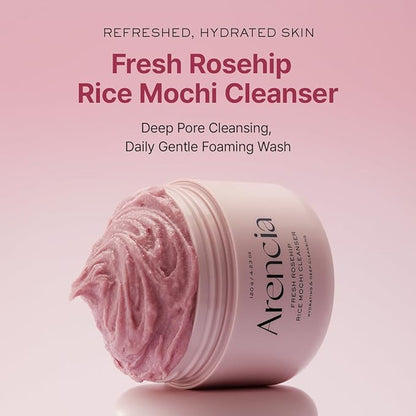 Arencia Fresh Rosehip Rice Mochi Cleanser (120g)