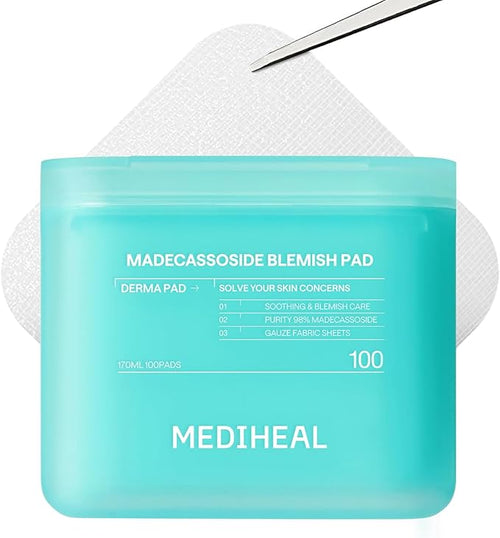 MEDIHEAL Madecassoside Blemish Toner Pads (100 Pads)