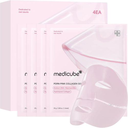 Medicube Salmon DNA PDRN Pink Collagen Gel Mask (4 Pack)