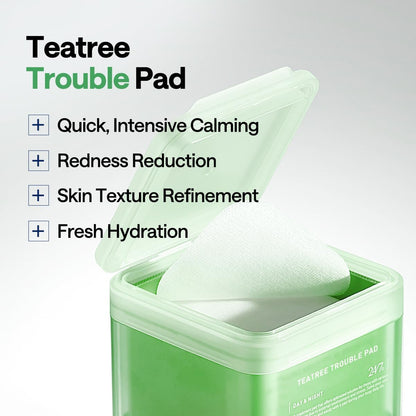 MEDIHEAL Teatree Trouble Toner Pads (100 Pads)