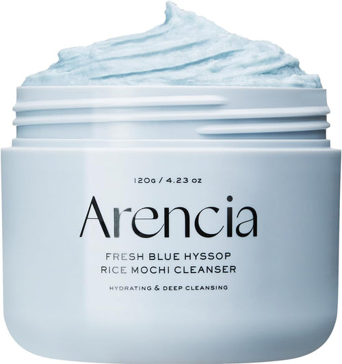 Arencia Fresh Royal Blue Hyssop Rice Mochi Cleanser (120g)