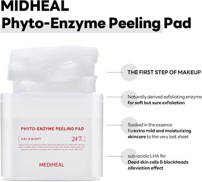 MEDIHEAL Phyto-Enzyme Peeling Pads (100 Pads)