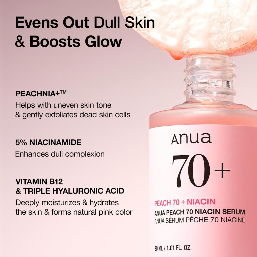 Anua Peach 70+ Niacinamide Serum