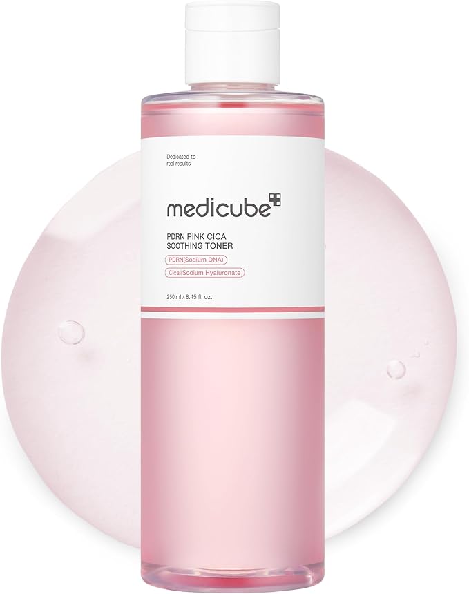 Medicube PDRN Pink Glutathione Cica Soothing Toner (250ml)
