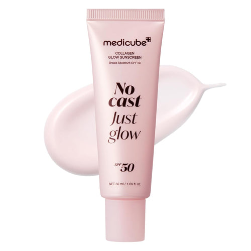 Medicube No Cast Just Glow Collagen Sunscreen SPF50+ (50ml)