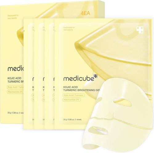 Medicube Kojic Acid Turmeric Overnight Jelly Gel Mask (4 Pack)