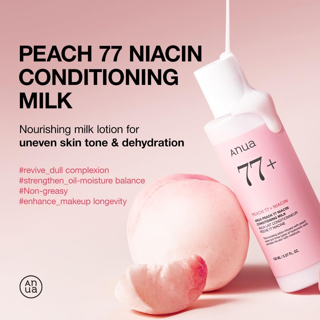ANUA Peach 77 Niacin Conditioning Milk (150ml)