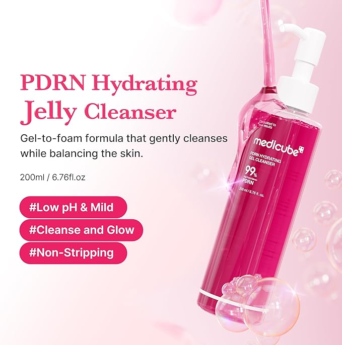 Medicube PDRN Hydrating Gel Cleanser (200ml)