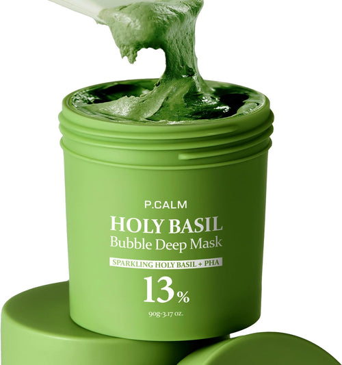 P.CALM Holy Basil Bubble Deep Mask (90g)