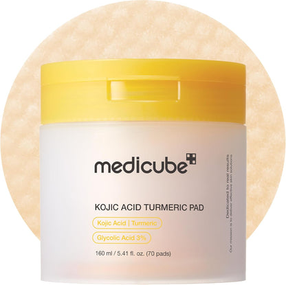 Medicube Kojic Acid Turmeric Pad