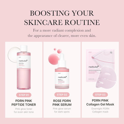 Medicube PDRN Pink Glutathione Cica Soothing Toner (250ml)