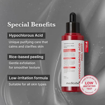 Medicube Hypochlorous Acid Peel Shot (80ml)