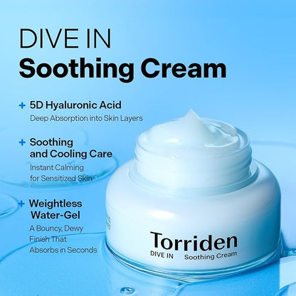 Torriden DIVE-IN Soothing Cream (100ml)