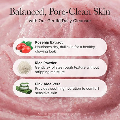 Arencia Fresh Rosehip Rice Mochi Cleanser (120g)