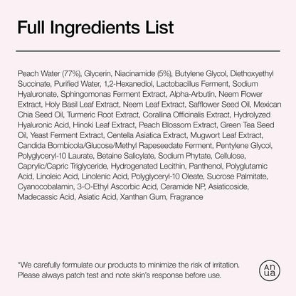 Anua Peach 70+ Niacinamide Serum