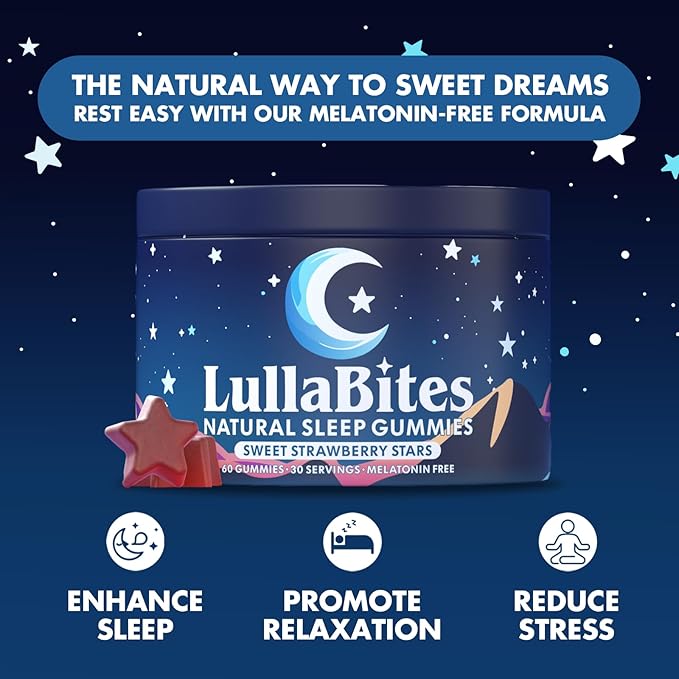 LullaBites Natural Sleep Gummies (60)