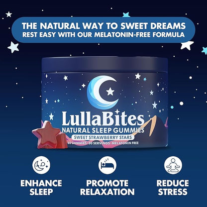 LullaBites Natural Sleep Gummies (60)