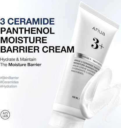 Anua 3 Ceramide Panthenol Moisture Barrier Cream (100ml)