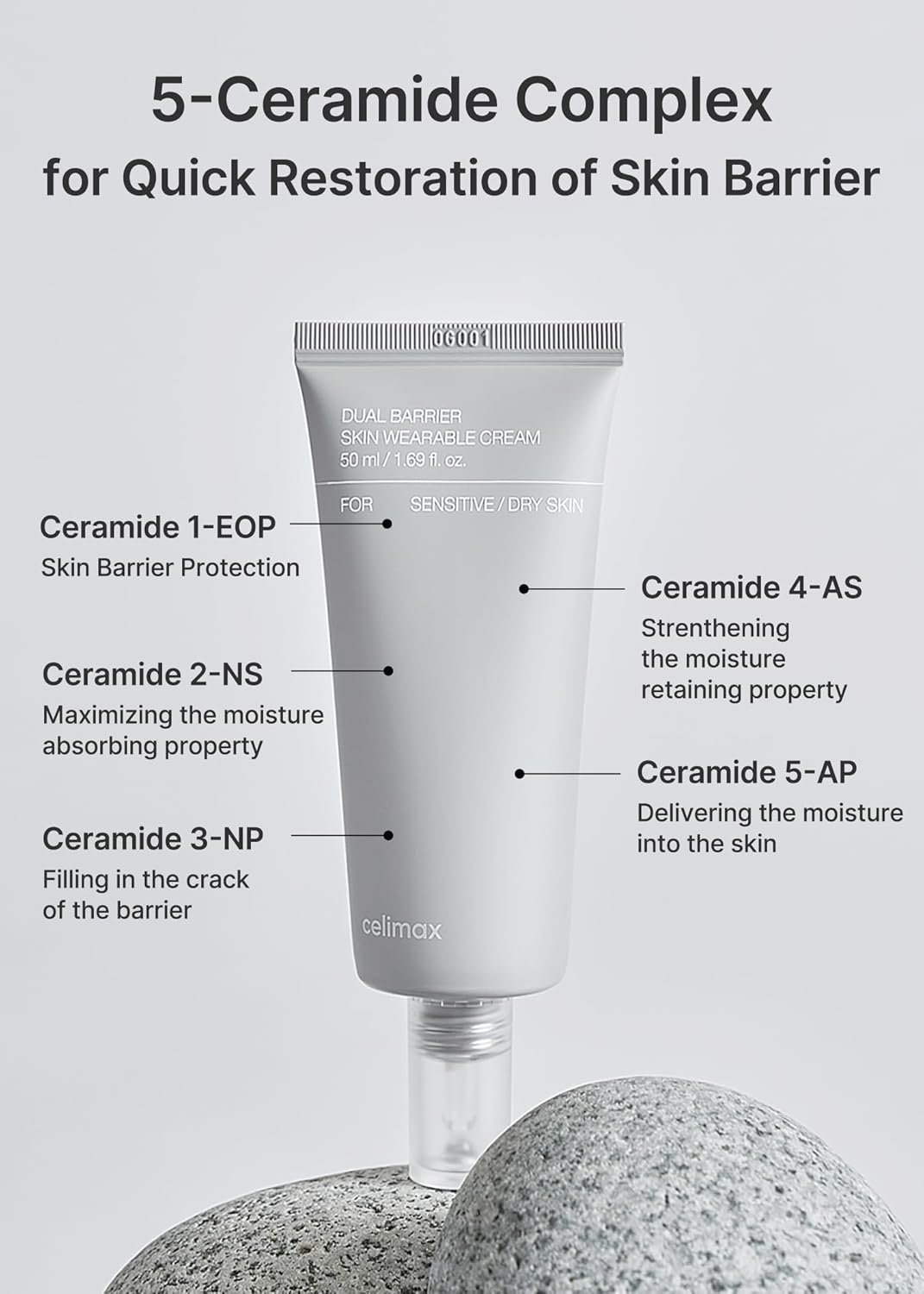 Celimax Dual Barrier Skin Wearable Cream (50ml)