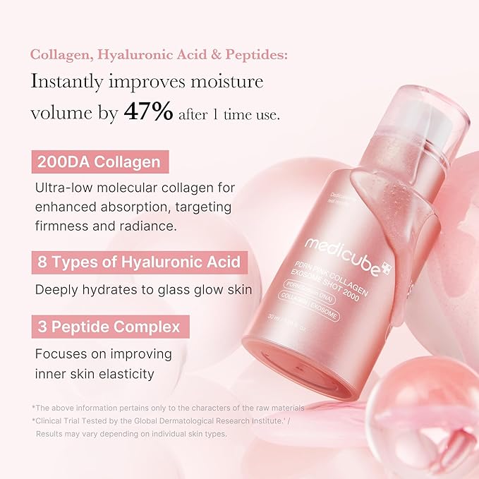 Medicube PDRN Pink Exosome Shot Serum 2000 (30ml)