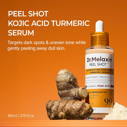 Dr.Melaxin - Peel Shot Exfoliating Serum with Kojic Acid and Turmeric 80ml