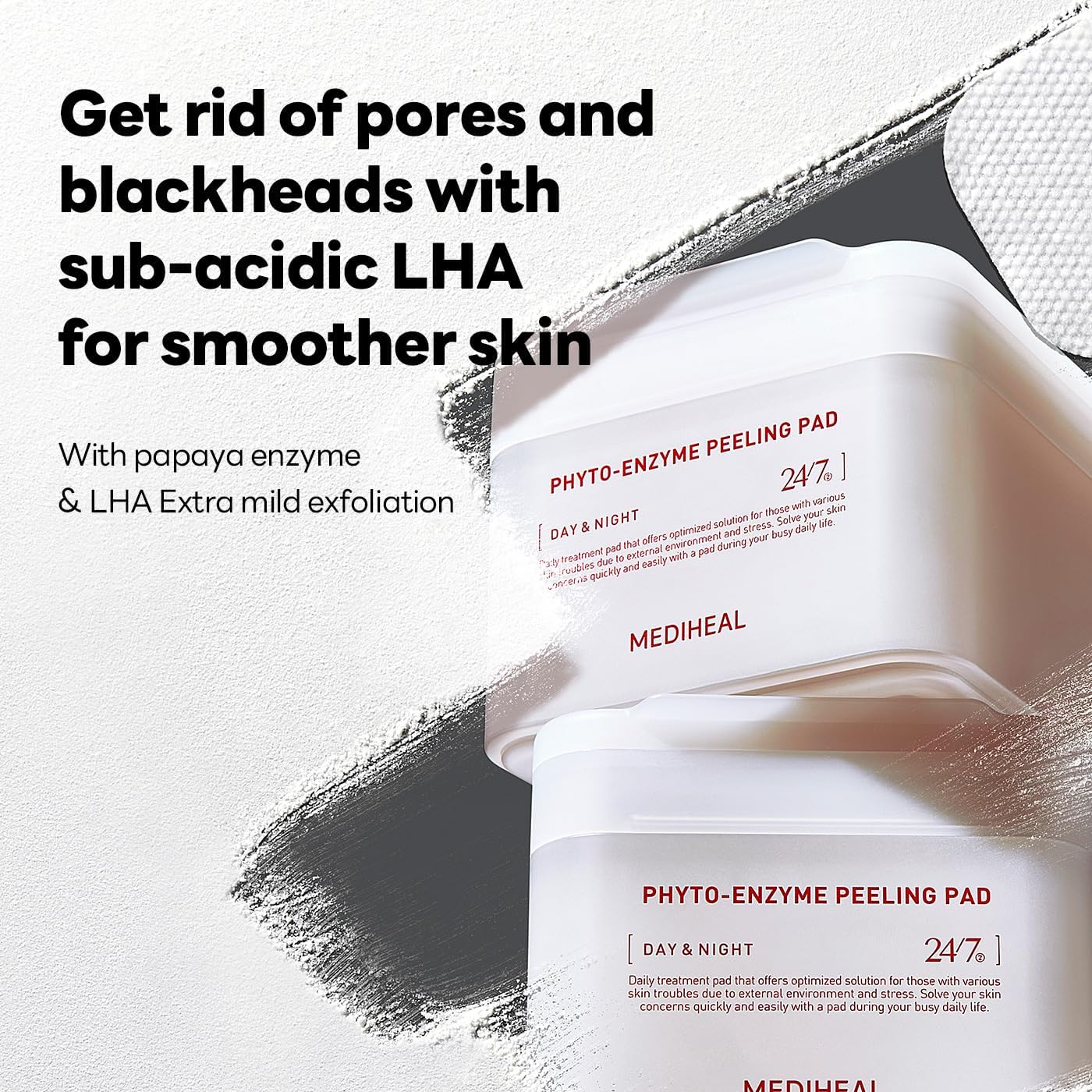 MEDIHEAL Phyto-Enzyme Peeling Pads (100 Pads)