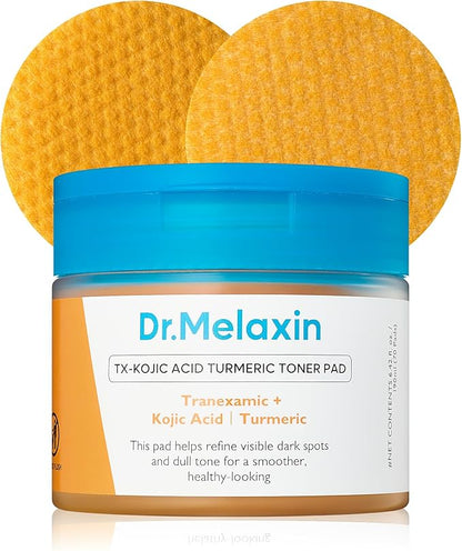 Dr. Melaxin TX Kojic Acid Turmeric Toner Pads (70 Pads)