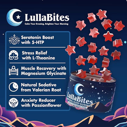 LullaBites Natural Sleep Gummies (60)