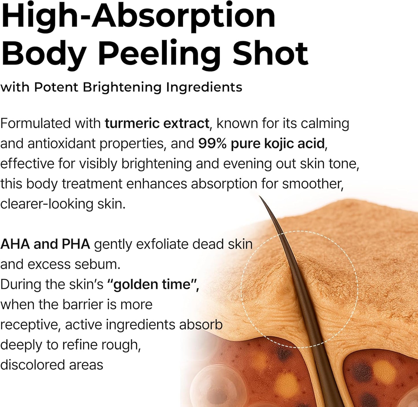 Dr. Melaxin Peel Shot Exfoliating Kojic Acid Turmeric Spray (200 ml)