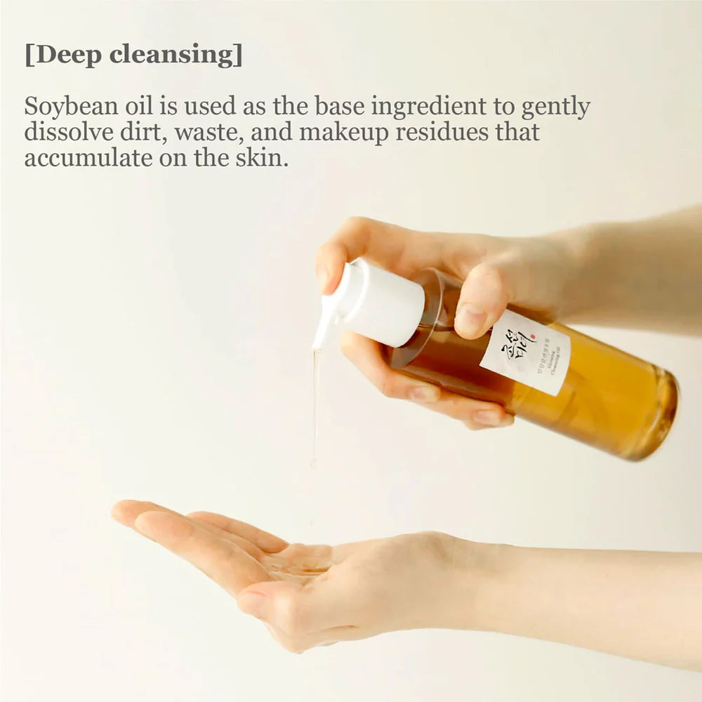 Beauty of Joseon — Ginseng Cleansing Oil — Deep Pore Cleansing & Makeup Removal (210ml)