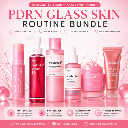 Medicube PDRN Glass Skin Routine Bundle