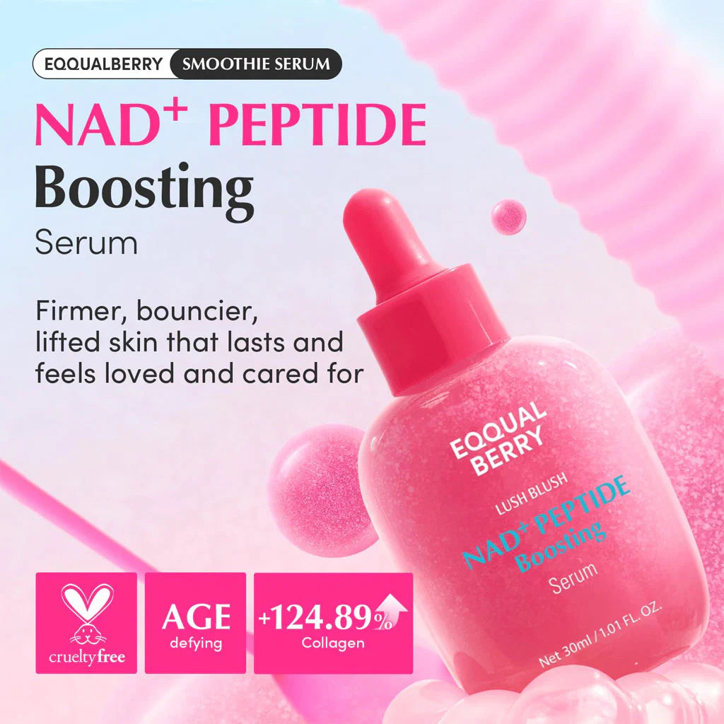 EQQUALBERRY NAD+ Peptide Boosting Serum (30ml)