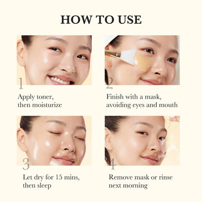 Medicube Kojic Acid Turmeric Night Wrapping Mask