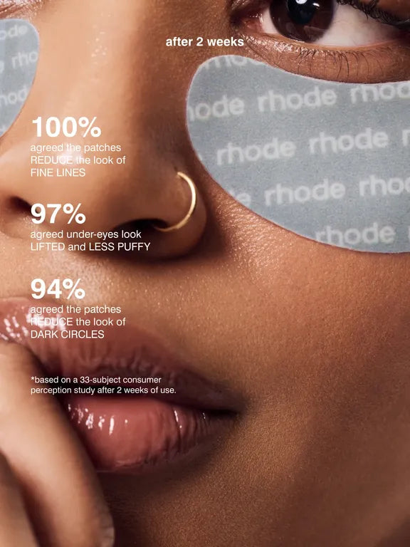 Rhode Peptide Eye Prep Depuffing Eye Patches (6 Pairs)