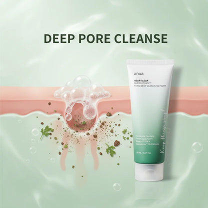 Heartleaf Quercetinol Pore Deep Cleansing Foam