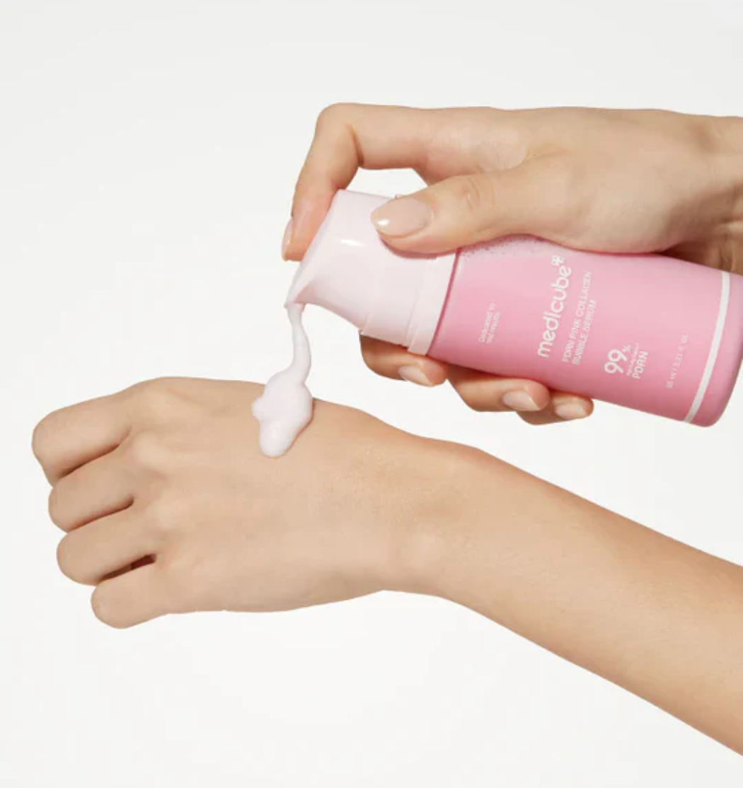 Medicube PDRN Pink Collagen Bubble Serum (95ml)