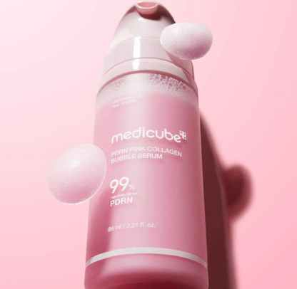 Medicube PDRN Pink Collagen Bubble Serum (95ml)
