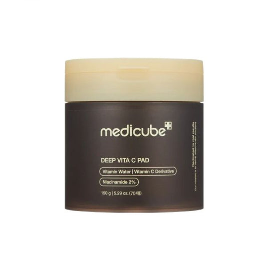 Medicube Deep Vita C Pads — Brightening & Dark Spot Correcting Toner Pads (70 Pads)
