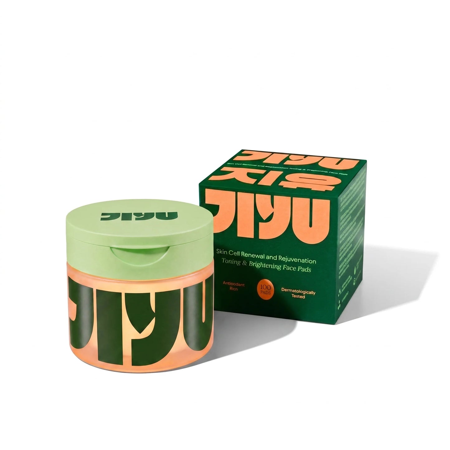 JIYU Renewal & Rejuvenation Toner Pads (100 Pads)